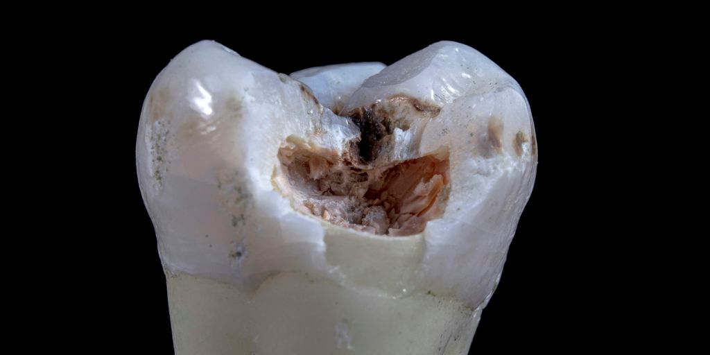 a white substance in a glass