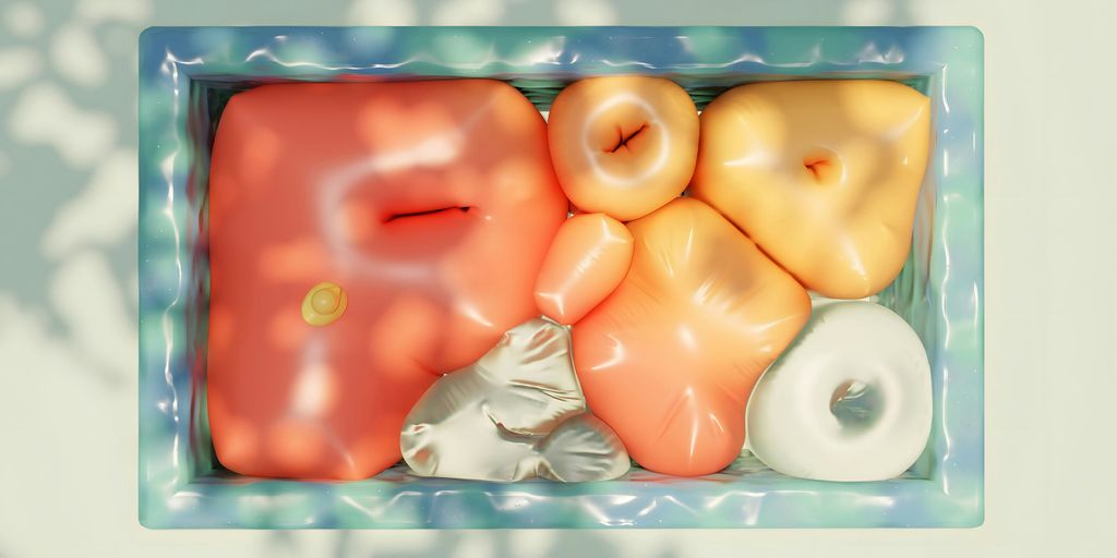 A box of doughnuts with the letter f in it